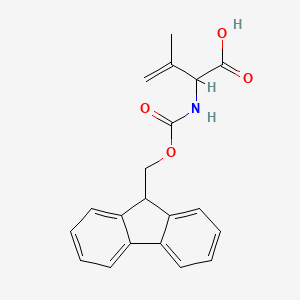 molecular formula C20H19NO4 B613779 Fmoc-3,4-dehydro-L-Val-OH CAS No. 1932087-73-4