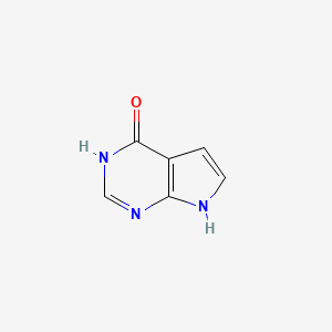molecular formula C6H5N3O B613787 7-Deazahypoxanthine CAS No. 3680-71-5