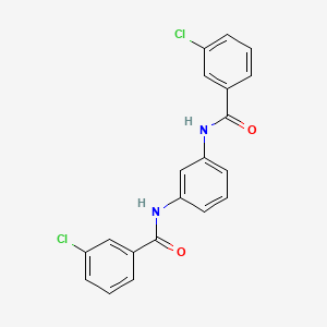 N,N'-1,3-phenylenebis(3-chlorobenzamide)