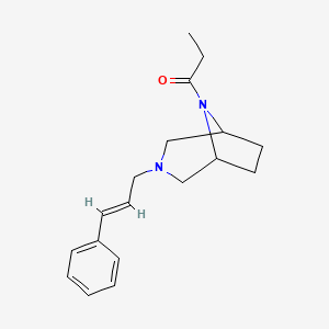 molecular formula C18H24N2O B613836 Azaprocin CAS No. 448-34-0