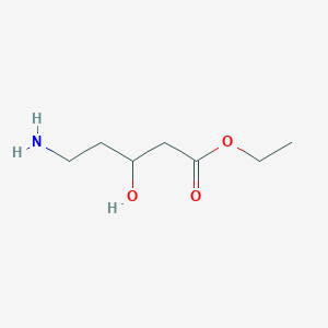 Ethyl 5-amino-3-hydroxypentanoate
