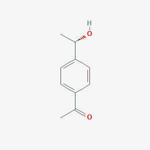 Ethanone, 1-[4-[(1S)-1-hydroxyethyl]phenyl]-(9CI)