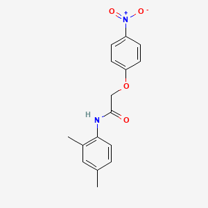 molecular formula C16H16N2O4 B6141603 N-(2,4-dimethylphenyl)-2-(4-nitrophenoxy)acetamide 