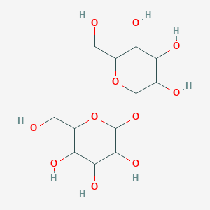 molecular formula C12H22O11 B6141716 2-(hydroxymethyl)-6-{[3,4,5-trihydroxy-6-(hydroxymethyl)oxan-2-yl]oxy}oxane-3,4,5-triol CAS No. 1174299-27-4