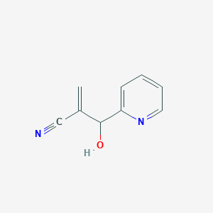 2-[hydroxy(pyridin-2-yl)methyl]prop-2-enenitrile