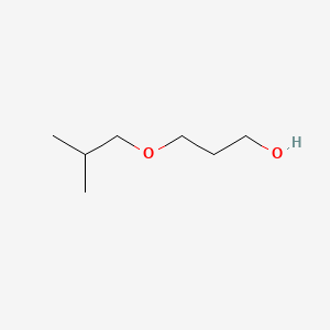 molecular formula C7H16O2 B6141736 3-(2-methylpropoxy)propan-1-ol CAS No. 89855-49-2