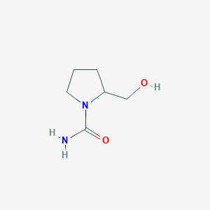 2-(hydroxymethyl)pyrrolidine-1-carboxamide