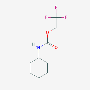 2,2,2-trifluoroethyl N-cyclohexylcarbamate