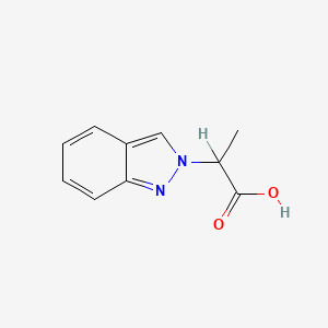 2-(2H-indazol-2-yl)propanoic acid