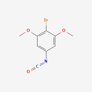 2-bromo-5-isocyanato-1,3-dimethoxybenzene