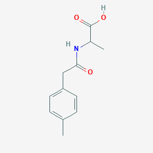 2-[2-(4-methylphenyl)acetamido]propanoic acid
