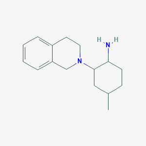 4-methyl-2-(1,2,3,4-tetrahydroisoquinolin-2-yl)cyclohexan-1-amine, Mixture of diastereomers