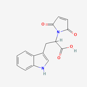 2-(2,5-dioxo-2,5-dihydro-1H-pyrrol-1-yl)-3-(1H-indol-3-yl)propanoic acid