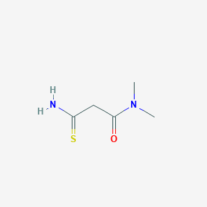 2-carbamothioyl-N,N-dimethylacetamide