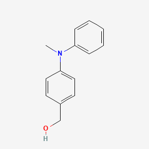 molecular formula C14H15NO B6144095 {4-[methyl(phenyl)amino]phenyl}methanol CAS No. 1152522-03-6