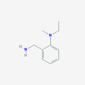 molecular formula C10H16N2 B6144149 2-(aminomethyl)-N-ethyl-N-methylaniline CAS No. 1094800-77-7
