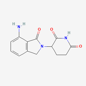 3-(7-Amino-1-oxoisoindolin-2-yl)piperidine-2,6-dione