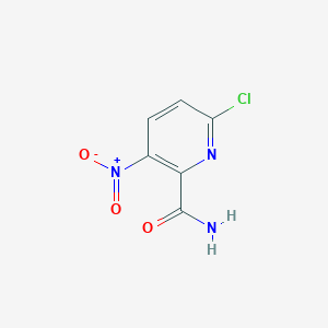 6-Chloro-3-nitropicolinamide