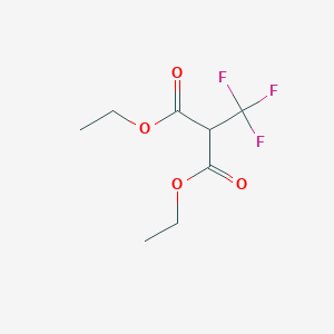 molecular formula C8H11F3O4 B6147149 Diethyl (trifluoromethyl)propanedioate CAS No. 5828-96-6