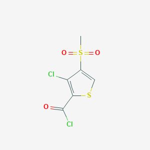 3-Chloro-4-(Methylsulfonyl)Thiophene-2-Carbonyl Chloride