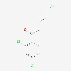 5-Chloro-1-(2,4-dichlorophenyl)-1-oxopentane