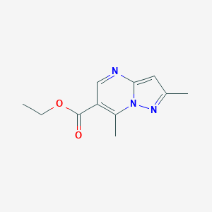 Ethyl 2,7-dimethylpyrazolo[1,5-a]pyrimidine-6-carboxylate