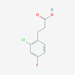 3-(2-Chloro-4-fluorophenyl)propanoic acid
