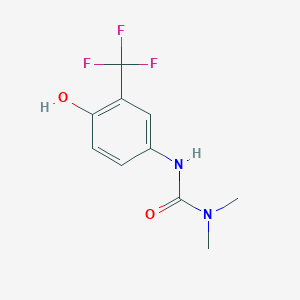 1-[4-hydroxy-3-(trifluoromethyl)phenyl]-3,3-dimethylurea