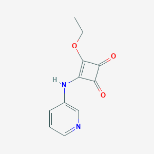 3-(Pyridin-3-ylamino)-4-ethoxy-cyclobut-3-ene-1,2-dione