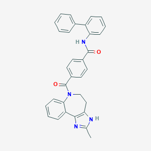 N-([1,1'-Biphenyl]-2-yl)-4-(2-methyl-4,5-dihydroimidazo[4,5-d][1]benzazepine-6(3H)-carbonyl)benzamide