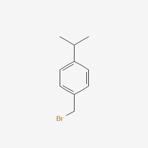 molecular formula C10H13Br B6154113 4-Isopropylbenzyl bromide CAS No. 73789-86-3
