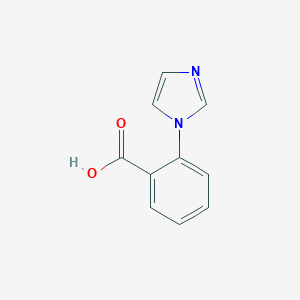 molecular formula C10H8N2O2 B061553 2-(1H-Imidazol-1-yl)benzoic acid CAS No. 159589-67-0