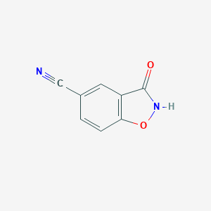 3-Oxo-2,3-dihydrobenzo[d]isoxazole-5-carbonitrile