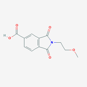 2-(2-Methoxyethyl)-1,3-dioxo-5-isoindolinecarboxylic acid