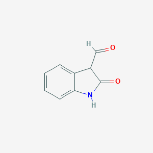 molecular formula C9H7NO2 B061587 2-Oxoindoline-3-carbaldehyde CAS No. 78610-70-5