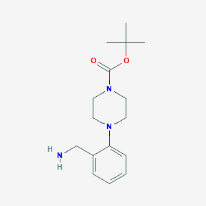 Tert-butyl 4-[2-(aminomethyl)phenyl]piperazine-1-carboxylate