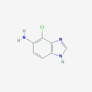 4-Chloro-1H-benzo[d]imidazol-5-amine