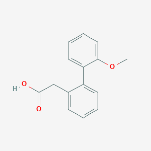 2-[2-(2-methoxyphenyl)phenyl]acetic Acid
