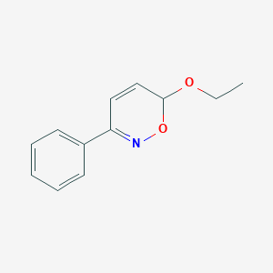 B061621 6-Ethoxy-3-phenyl-6H-1,2-oxazine CAS No. 165554-70-1