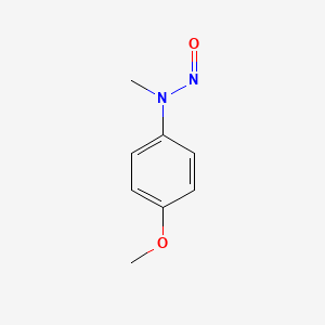 molecular formula C8H10N2O2 B6163126 N-(4-methoxyphenyl)-N-methylnitrous amide CAS No. 940-11-4