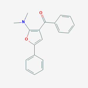 [2-(Dimethylamino)-5-phenylfuran-3-yl]-phenylmethanone
