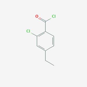 2-Chloro-4-ethylbenzoyl chloride
