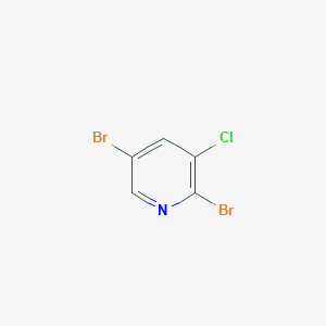 molecular formula C5H2Br2ClN B061691 2,5-Dibromo-3-chloropyridine CAS No. 160599-70-2