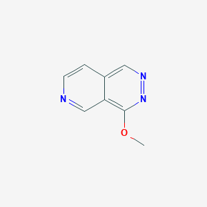 molecular formula C8H7N3O B061699 4-Methoxypyrido[3,4-d]pyridazine CAS No. 162022-91-5