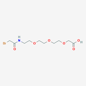 Bromoacetamide-PEG3-C1-acid