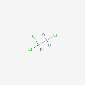 molecular formula C2H3Cl3 B061801 1,1,2-Trichloroethane (1,2,2-D3) CAS No. 171086-93-4