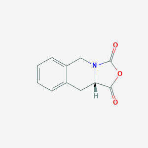 B061802 (10aS)-10,10a-dihydro[1,3]oxazolo[3,4-b]isoquinoline-1,3(5H)-dione CAS No. 186606-17-7
