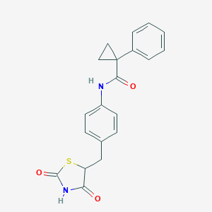 molecular formula C20H18N2O3S B061871 DN-108 CAS No. 195604-21-8