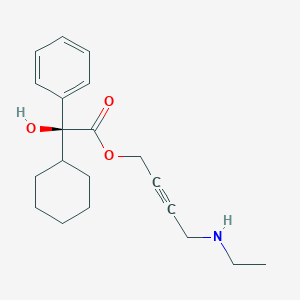 molecular formula C20H27NO3 B061918 (S)-N-Desethyloxybutynin CAS No. 181646-98-0
