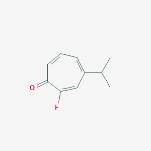 molecular formula C10H11FO B061927 2-Fluoro-4-isopropyltropone CAS No. 162084-57-3